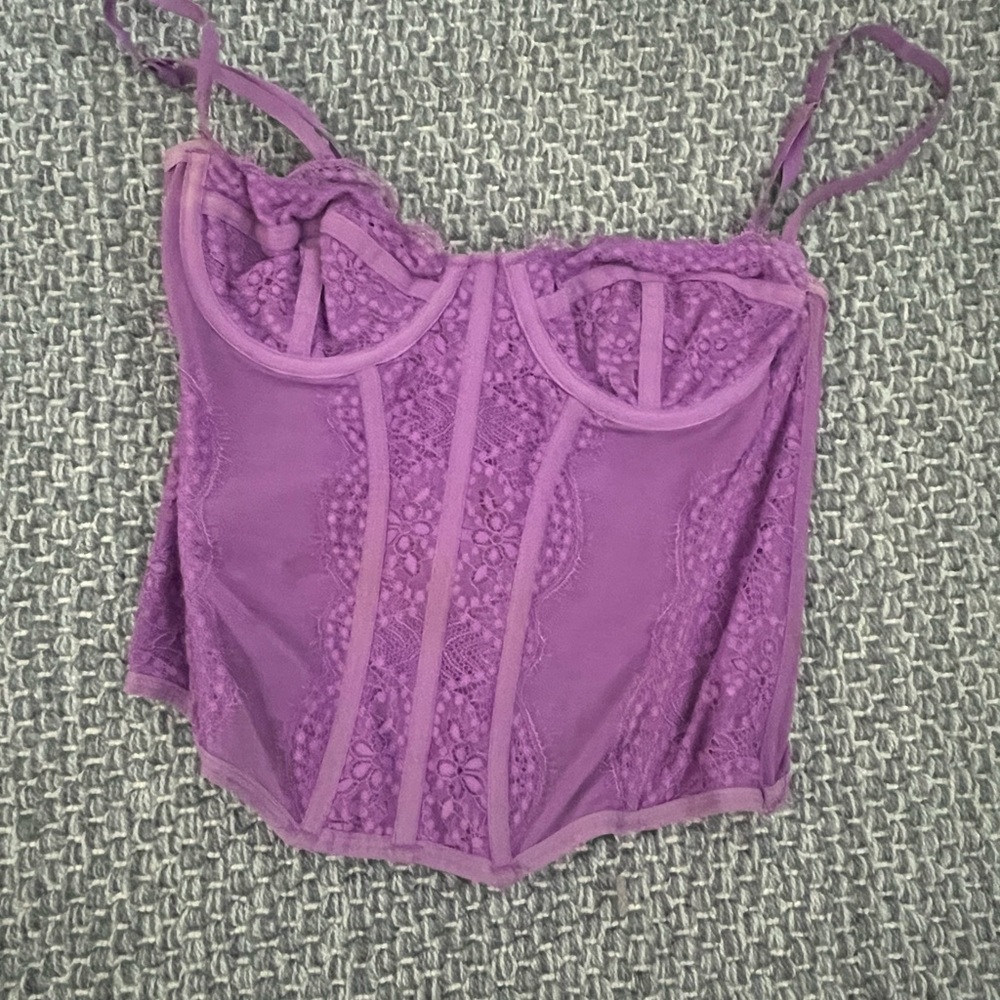 Urban Outfitters Purple Corset